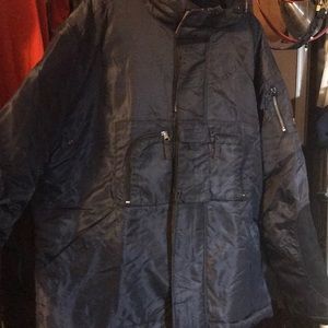 Wearfirst winter rain jacket w hoodie